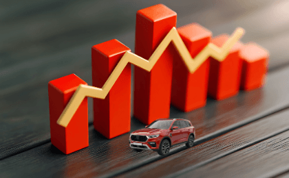 IELTS Writing Task 1 Bar Chart Practice – Car Ownership in the UK, Japan, and Brazil (1990–2020)